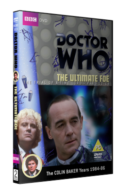 My photo-montage cover for The Trial of a Time Lord 13-14 - The Ultimate Foe - photos (c) BBC