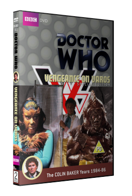 My photo-montage cover for Vengeance on Varos: Special Edition - photos (c) BBC