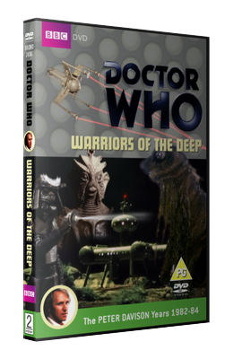 My photo-montage cover for Warriors of the Deep - photos (c) BBC