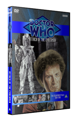 My original style artwork cover for Attack of the Cybermen