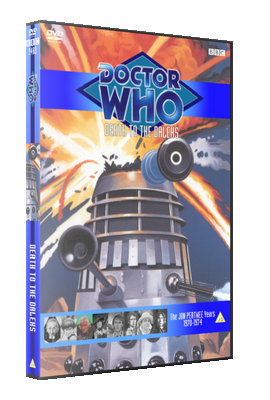 My original style artwork cover for Death To The Daleks