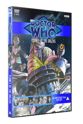 My original style artwork cover for Planet of the Daleks
