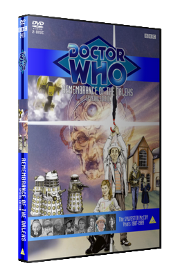 My original style artwork cover for Remembrance of the Daleks: Special Edition