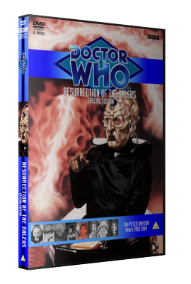 My original style artwork cover for Resurrection of the Daleks: Special Edition