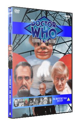 My original style artwork cover for Terror of the Autons