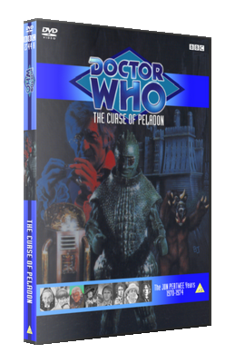 My original style artwork cover for The Curse of Peladon