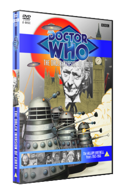 My original style artwork cover for The Dalek Invasion of Earth