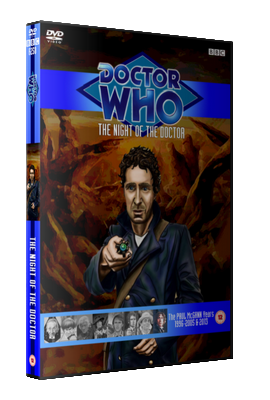 My original style artwork cover for The Night of The Doctor