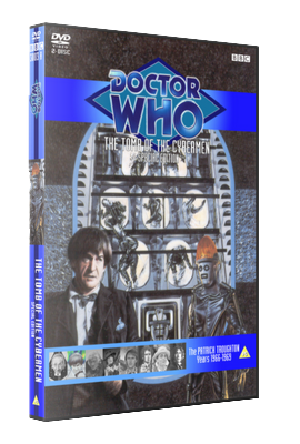 My original style artwork cover for The Tomb of the Cybermen: Special Edition
