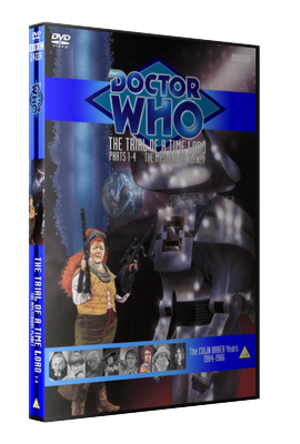 My original style artwork cover for The Trial of a Time Lord 1-4 - The Mysterious Planet