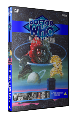 My original style artwork cover for The Trial of a Time Lord 5-8 - Mindwarp