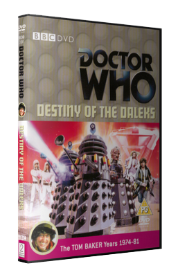 Destiny of the Daleks - BBC original cover