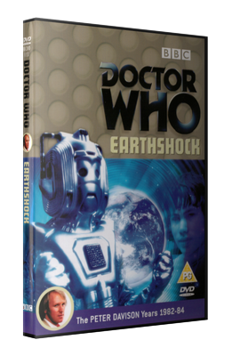 Earthshock - BBC original cover