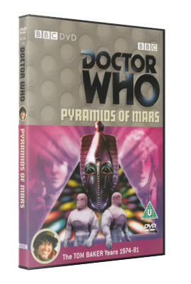 Pyramids of Mars - BBC original cover