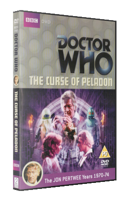 The Curse of Peladon - BBC original cover