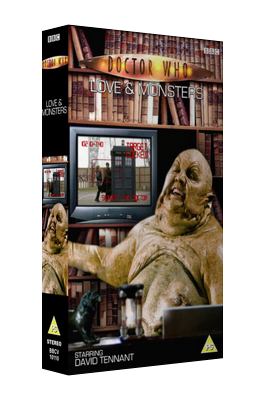 My cover for Love & Monsters with as-broadcast Eccleston logo