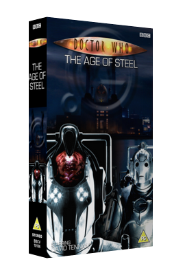 My cover for The Age of Steel with as-broadcast Eccleston logo