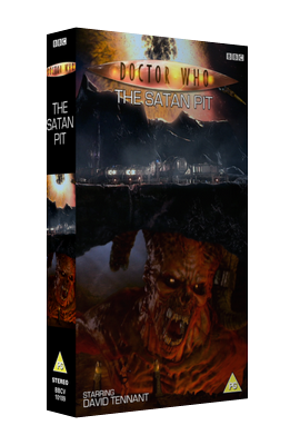 My cover for The Satan Pit with as-broadcast Eccleston logo
