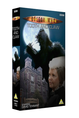 My cover for Tooth and Claw with as-broadcast Eccleston logo