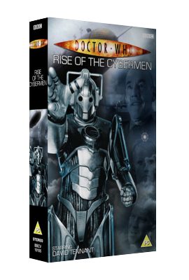 My cover for Rise of the Cybermen with Tennant logo