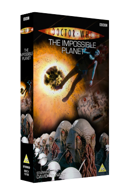 My cover for The Impossible Planet with Tennant logo