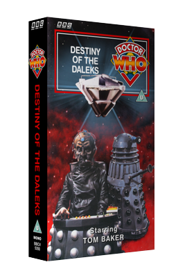 My original cover for Destiny of the Daleks