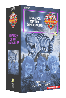 My original cover for Invasion of the Dinosaurs
