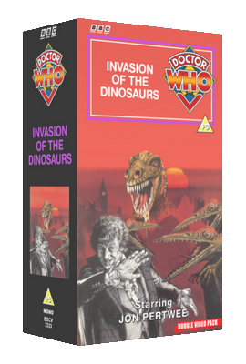 My alternative cover for Invasion of the Dinosaurs