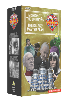 My double pack cover for Mission to the Unknown & The Daleks' Master Plan