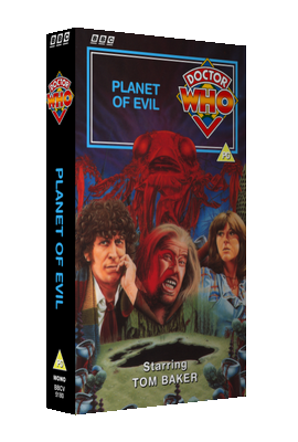My original cover for Planet of Evil