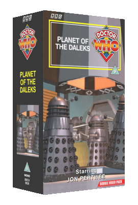 My alternative cover for Planet of the Daleks