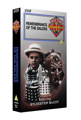 My original cover for Remembrance of the Daleks