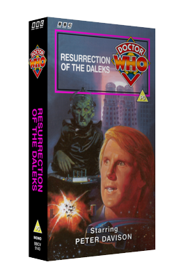 My alternative cover for Resurrection of the Daleks