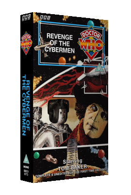 My original cover for Revenge of the Cybermen