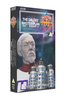 My original single pack cover for The Daleks' Master Plan - Part 1