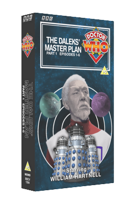 My alternative single pack cover for The Daleks' Master Plan - Part 1