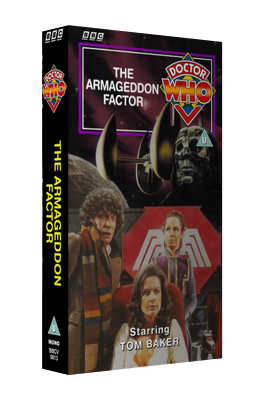 My original cover for The Armageddon Factor