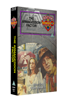 My alternative cover for The Armageddon Factor