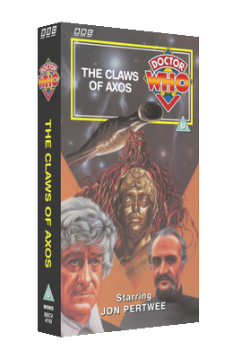My original cover for The Claws of Axos