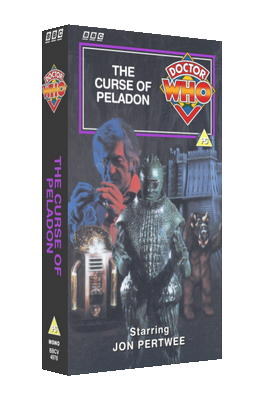 My original cover for The Curse of Peladon