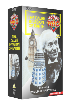 My alternative double pack cover for The Dalek Invasion of Earth