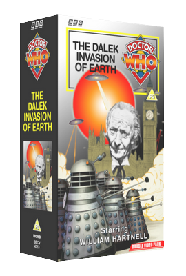 My alternative double pack cover for The Dalek Invasion of Earth