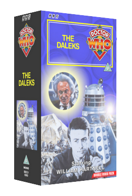 My original double pack cover for The Daleks