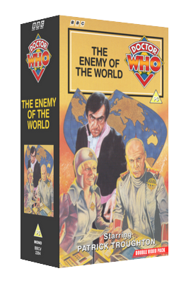 My original cover for The Enemy of the World