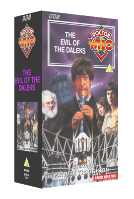 My original cover for The Evil of the Daleks