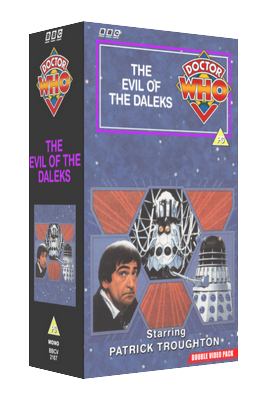 My original cover for The Evil of the Daleks