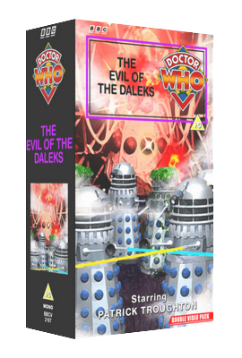 My original cover for The Evil of the Daleks