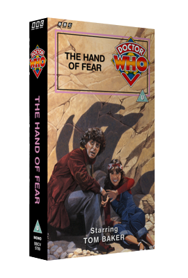 My original cover for The Hand of Fear