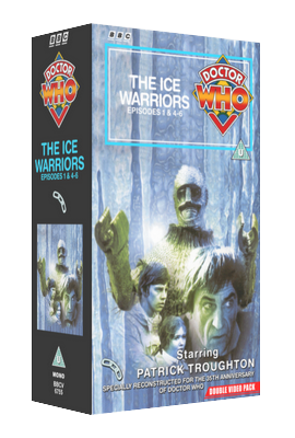 My version of the original BBC cover for The Ice Warriors