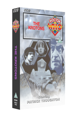 My original cover for The Krotons